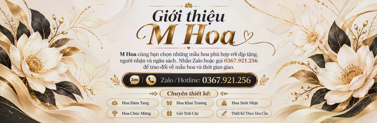 Ảnh bìa Shop hoa tươi Xã Tân Hưng Hưng Yên - Thêm sắc hoa cho ngày vui